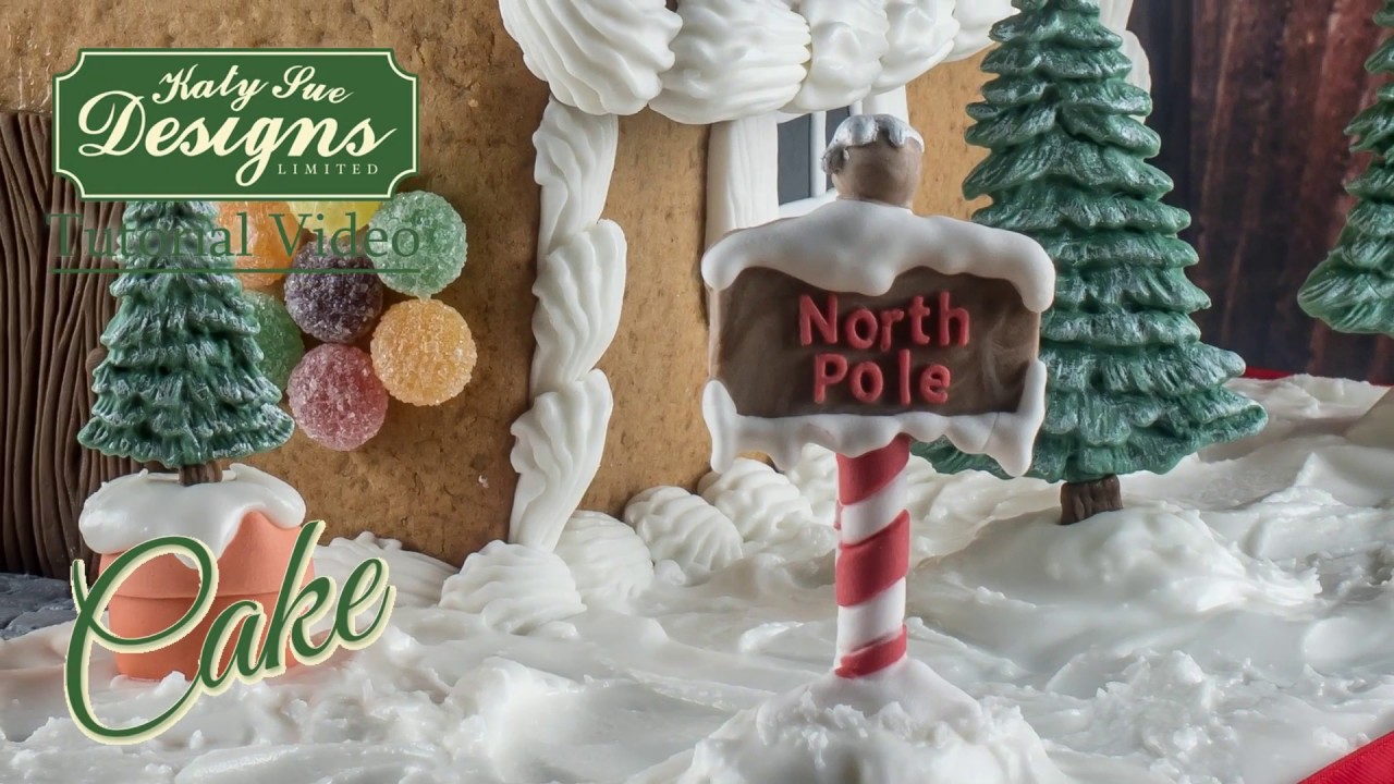 Christmas Sign Post Cake Decorating Mould