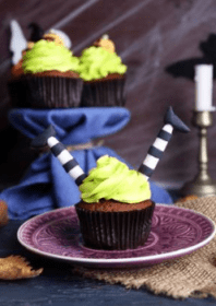 witch cupcake