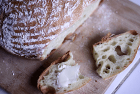 baking bread in a dutch oven