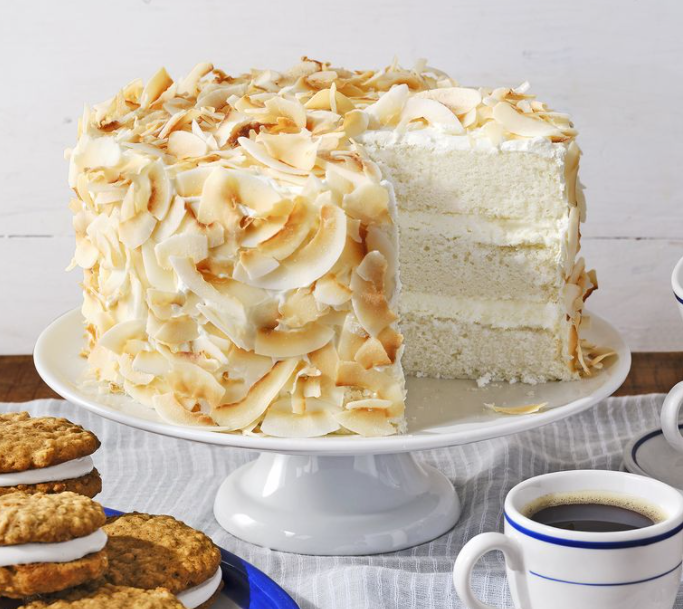 coconut angel cake