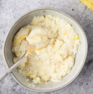 mashed bannanas